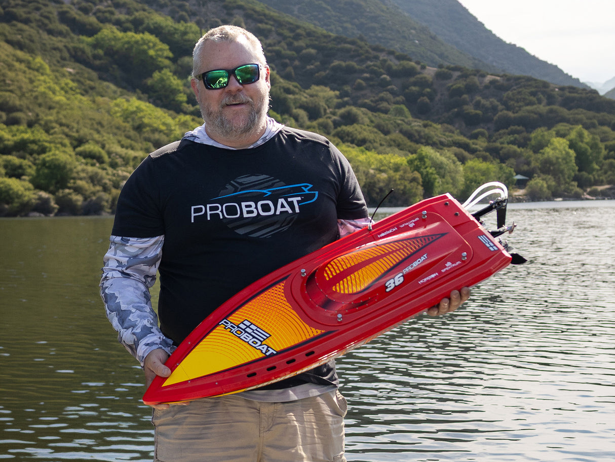 Pro Boat Sonicwake 36" V3 Self-Righting V-Hull Boat RTR - Red - Pre Order - Expected second week of December