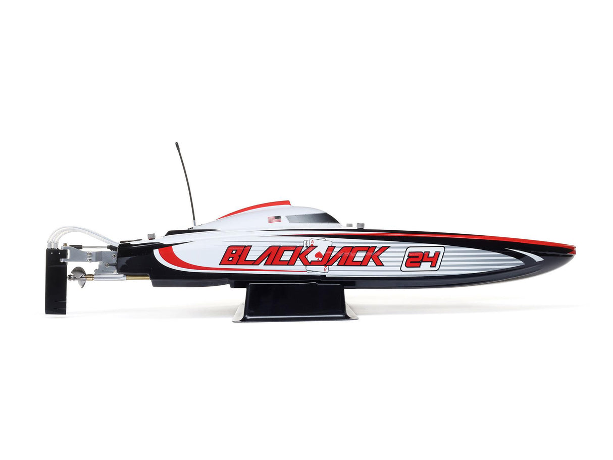 Proboat Blackjack 24 inch V2 Catamaran Brushless: RTR - Vegas Offshore