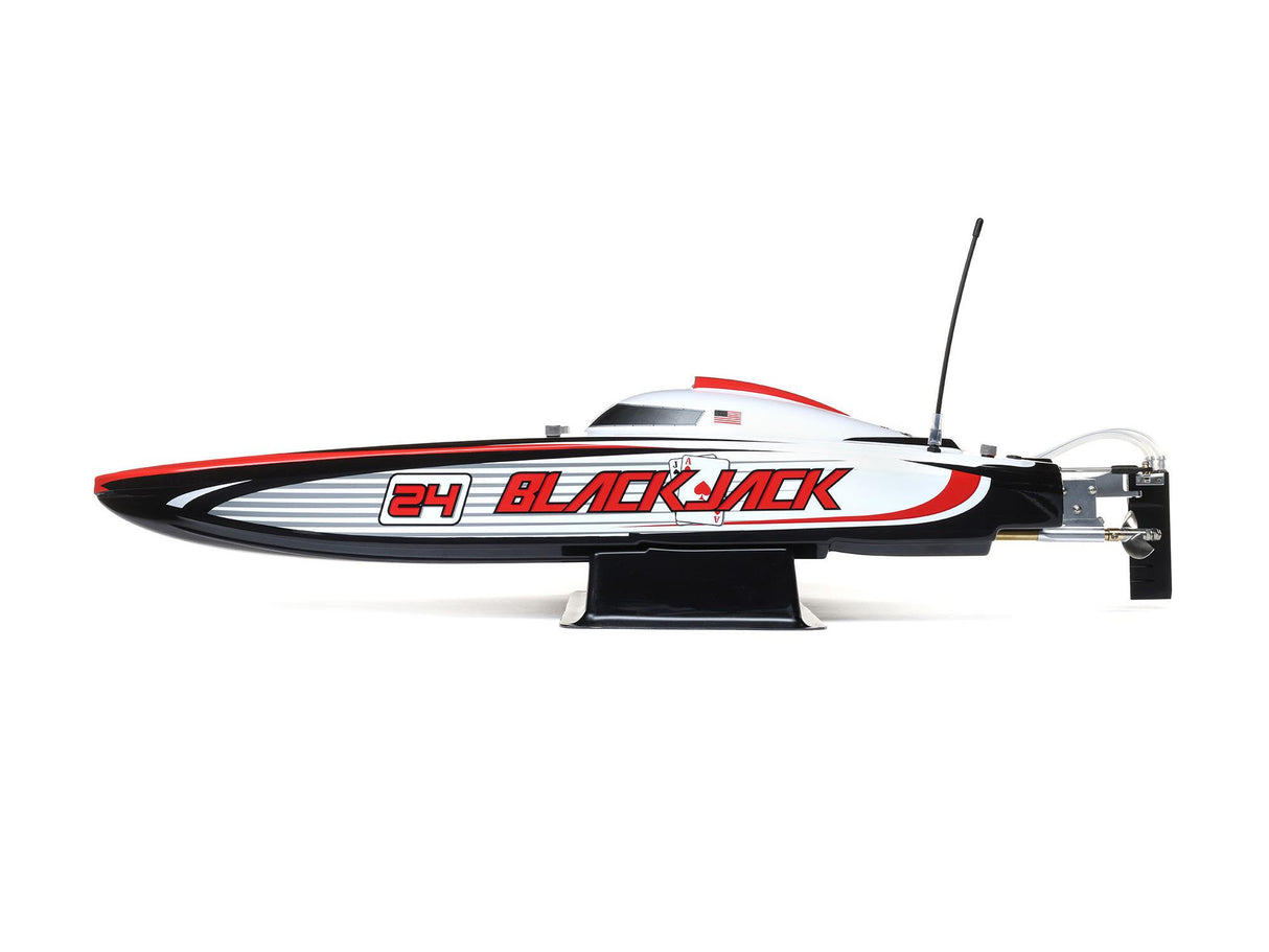 Proboat Blackjack 24 inch V2 Catamaran Brushless: RTR - Vegas Offshore