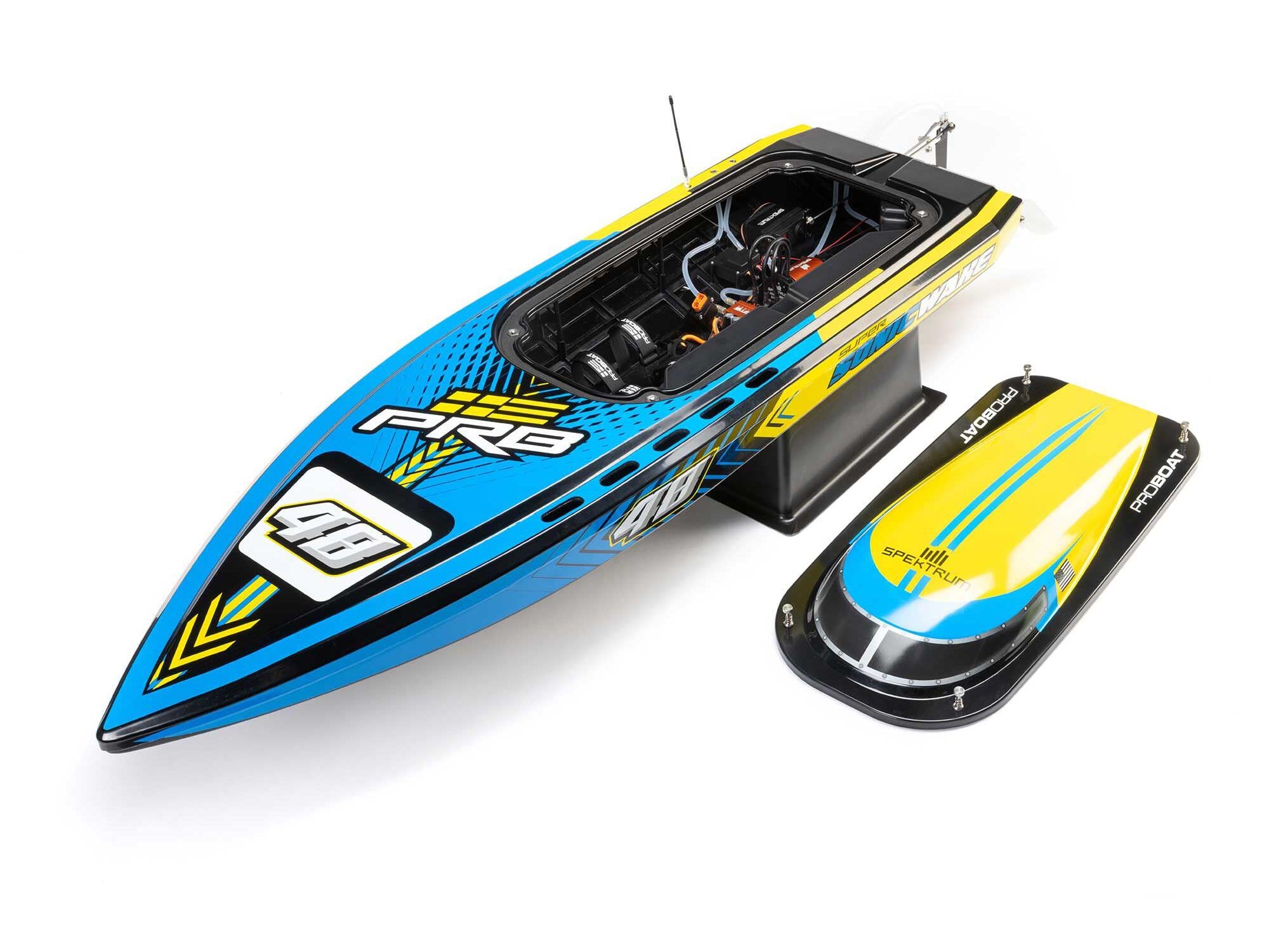 Pro Boat Super Sonicwake 48 Inch 8S Self Righting Brushless Deep V RTR Sussex Model Centre