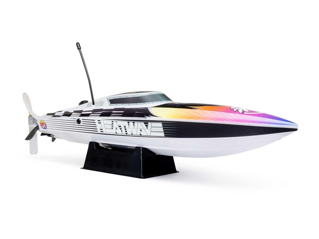 Pro Boat Recoil 2 18 inch Self-Righting Brushless Deep-V - Ready To Run - Heatwave