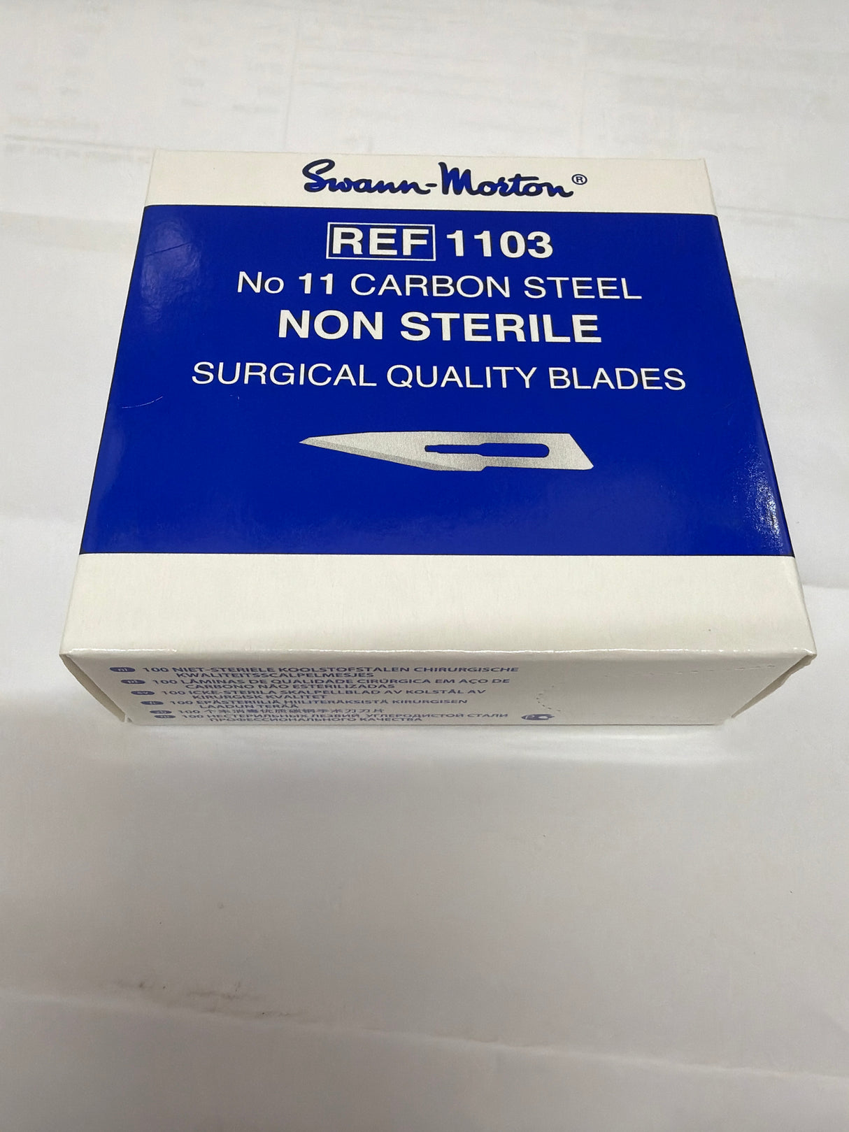 Swann-Morton Non-Sterile Knife Blades #11 (20 packets of 5 Bladess)