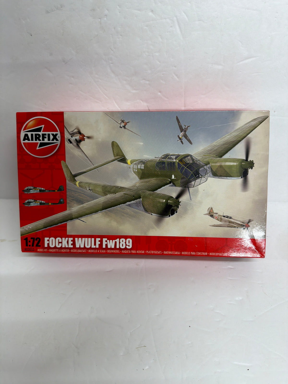 Airfix Plastic Model Kit Focke-Wulf Fw 189 1/72