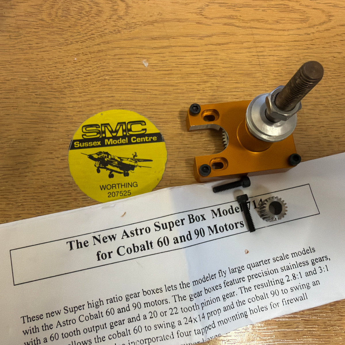 Astro Flight Astro Super Box for Cobolt 60/90 Model 714 – Sussex Model ...