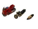 SECOND HAND TOY MOTOR BIKES x 3