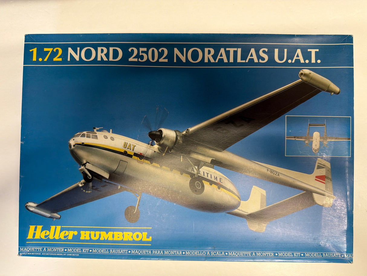 Heller 1/72 1.72 Nord 2502 Noratlas U.A.T 80313