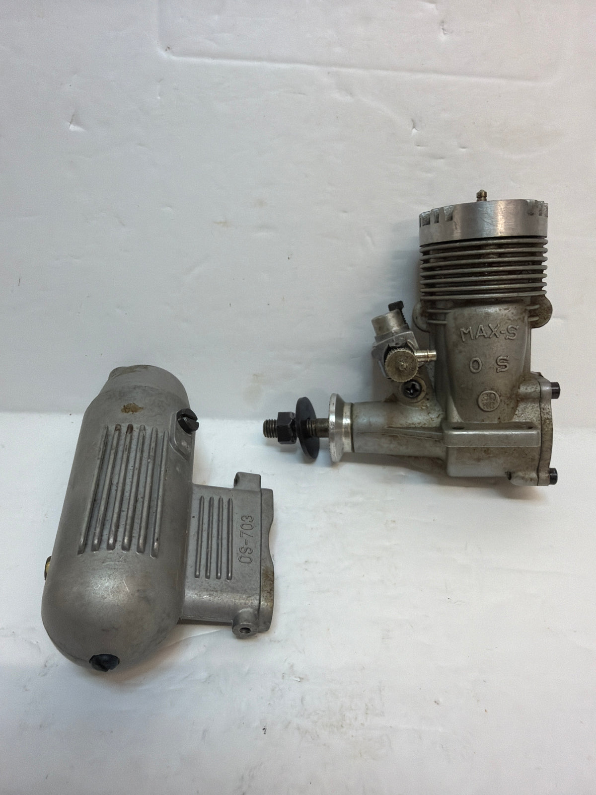 OS MAX-S 30 RC 2-Stroke Glow Engine R/C Aircraft Engine – Second hand (Box 162)