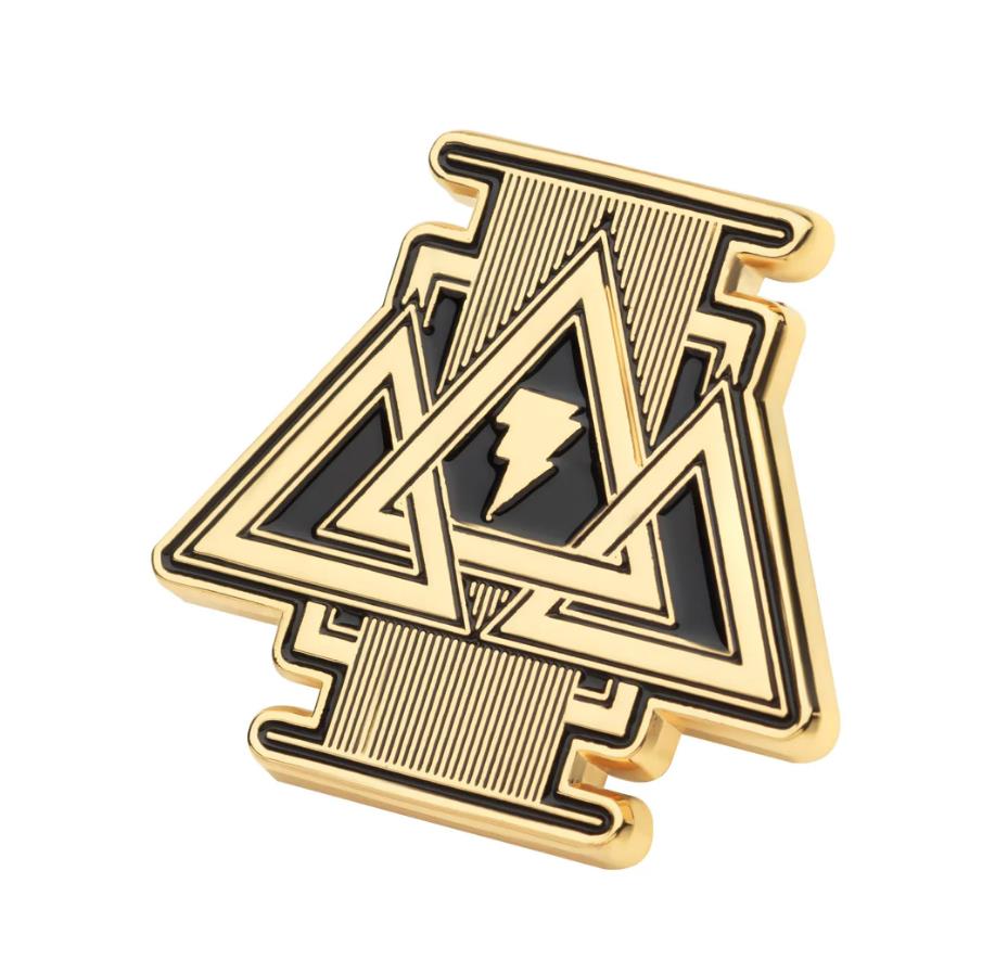 SalesOne Cool Stuff - Black Adam Triple Triangle Pin Badge