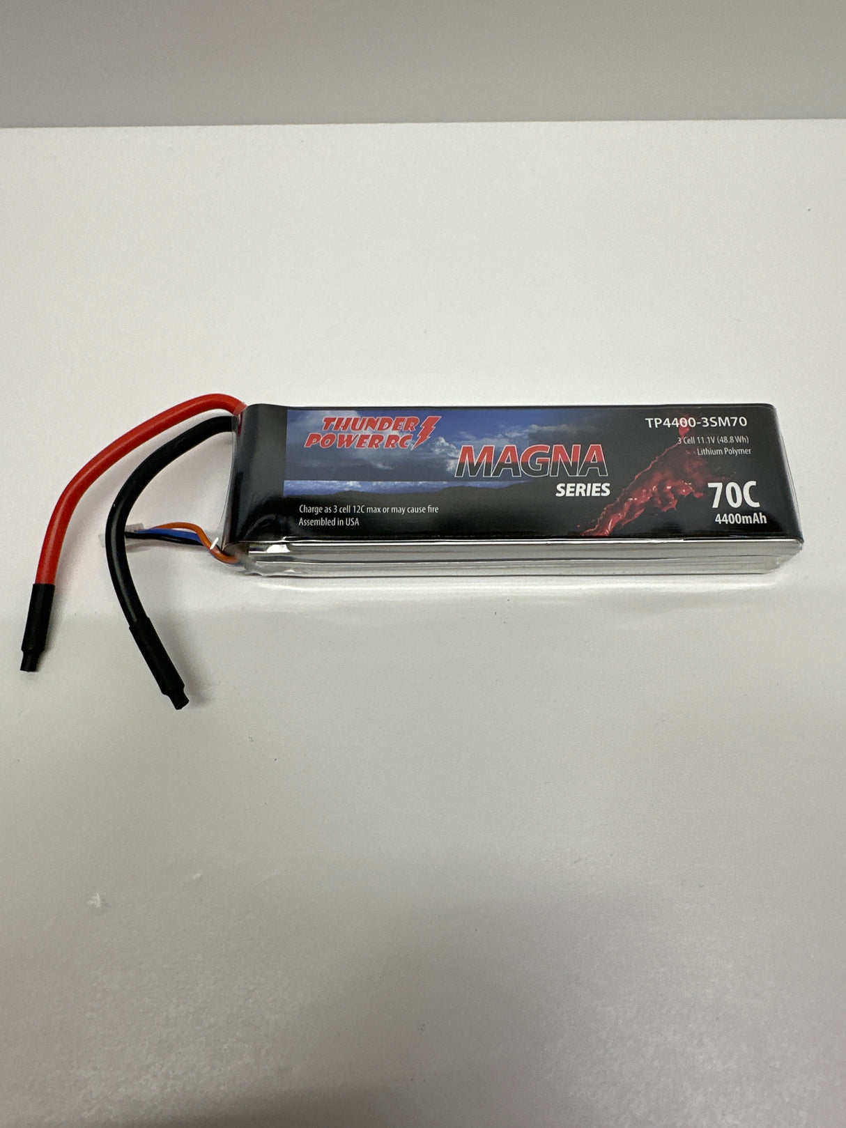 Thunder Power Lipo 11.1V 3 cell 4400mah 70C
