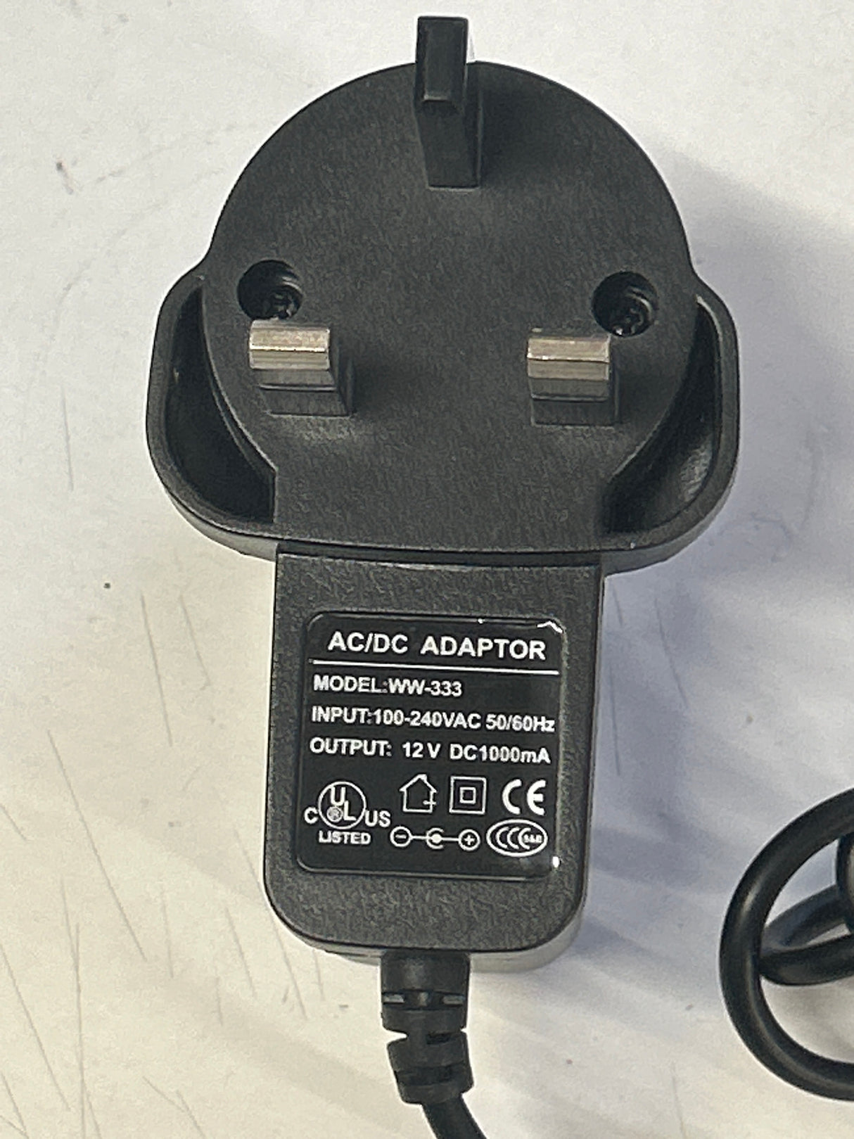 AC/DC Adaptor 12V DC1000mA (Chargers)