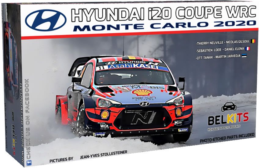 Belkits Hyundai I20 Coupe WRC Monte Carlo