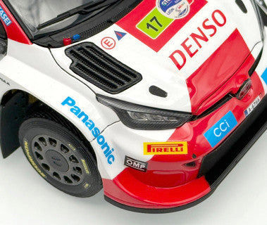 BELKITS 1/24 Toyota GR Yaris Rally Guanajuato Mexico Winner 2023 Kit BEL026
