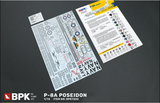 BIG PLANE KITS 1/72 Boeing P-8A Poseidon with decals for RAN and USN BPK7222