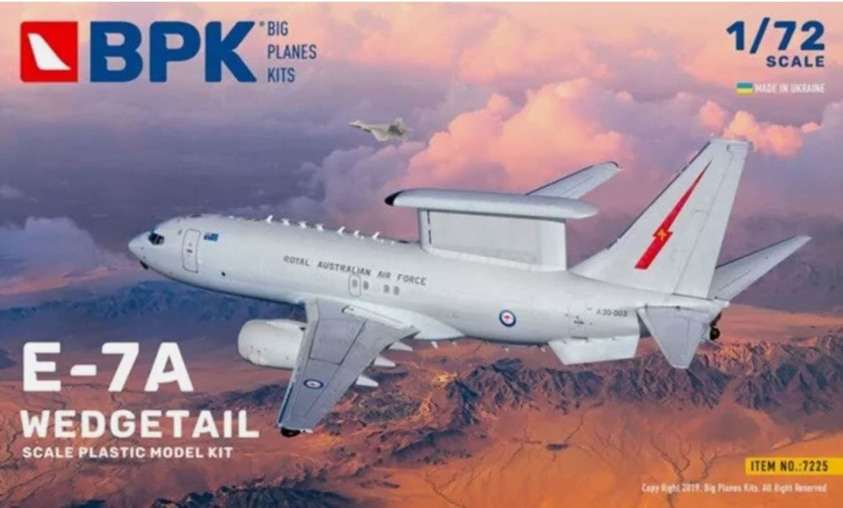 BIG PLANE KITS 1/72 BOEING E7 WEDGETAIL IN RAAF SERVICE 7225