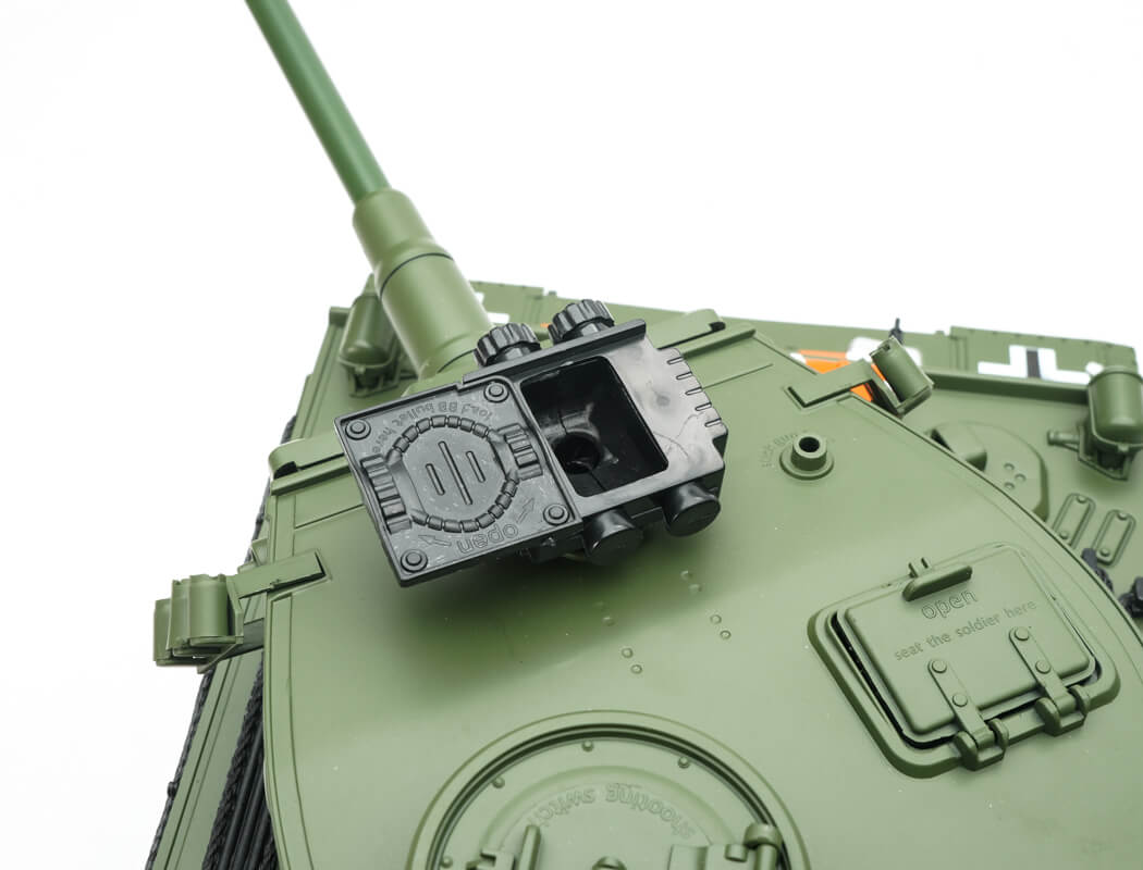 BROTHER TANK RC TANK 1:18  GERMAN TIGER 1 - GREEN
