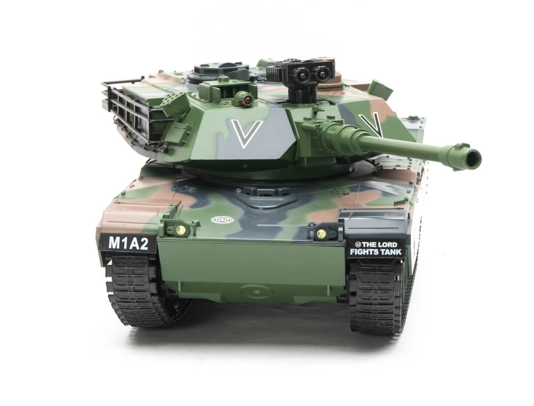 BROTHER TANK RC TANK 1:18 USA M1A2 CAMO GREEN