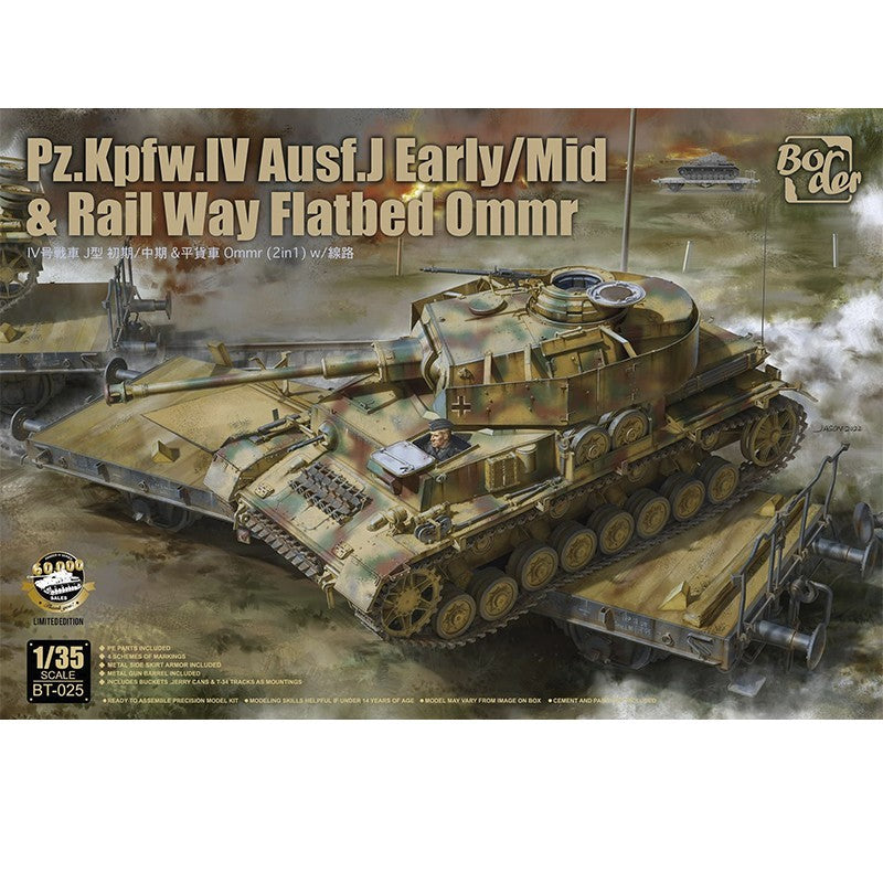 1/35 PZ Kpfw AND RAILWAY FLATBED