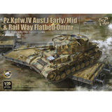 1/35 PZ Kpfw AND RAILWAY FLATBED