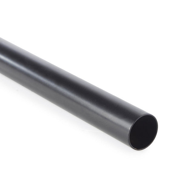 Matt Black Steel Round Tube 19mm (3/4inch) - 1m 22cm