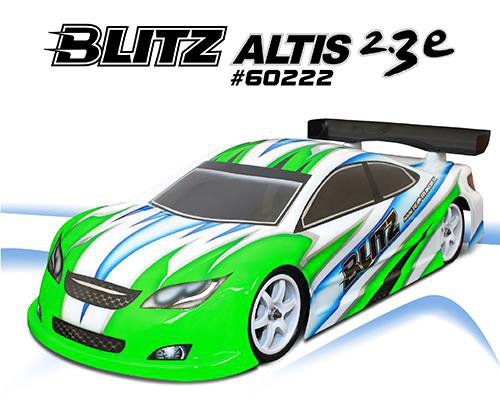 Blitz 1/10 Race Body Shell ALTIS 2.3e 1/10 190mm Touring Car Bodyshell - Clear