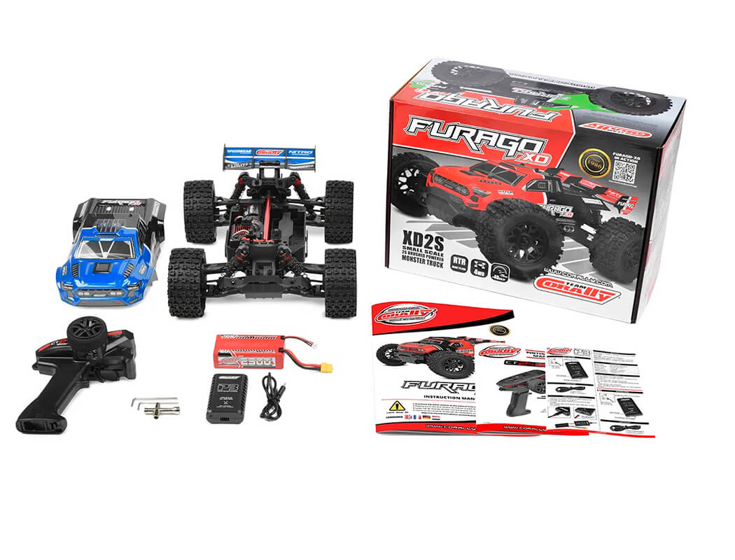 CORALLY 1/12 FURAGO XD RTR TRUCK - BLUE