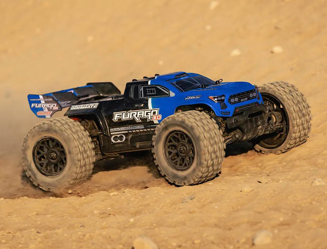 CORALLY 1/12 FURAGO XD RTR TRUCK - BLUE