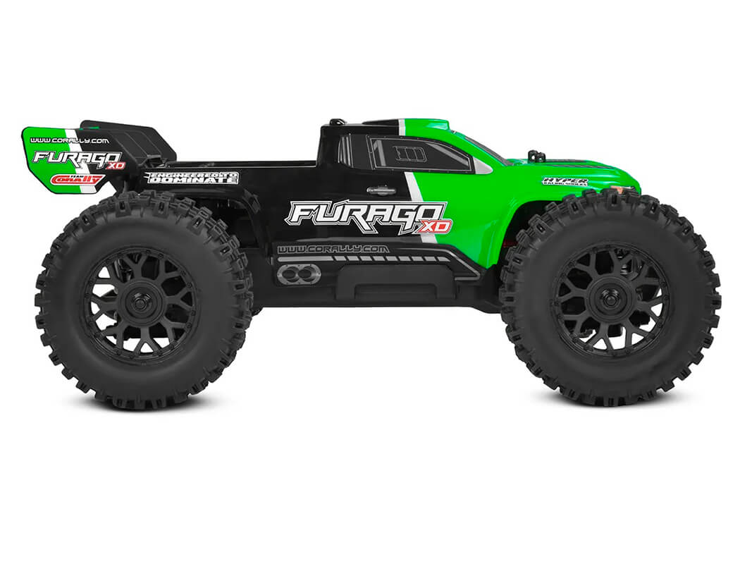 CORALLY 1/12 FURAGO XD RTR TRUCK - Green