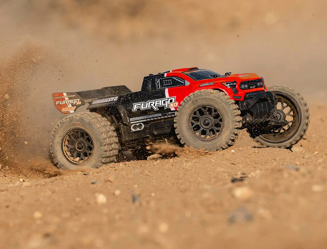 CORALLY 1/12 FURAGO XD RTR TRUCK - Red