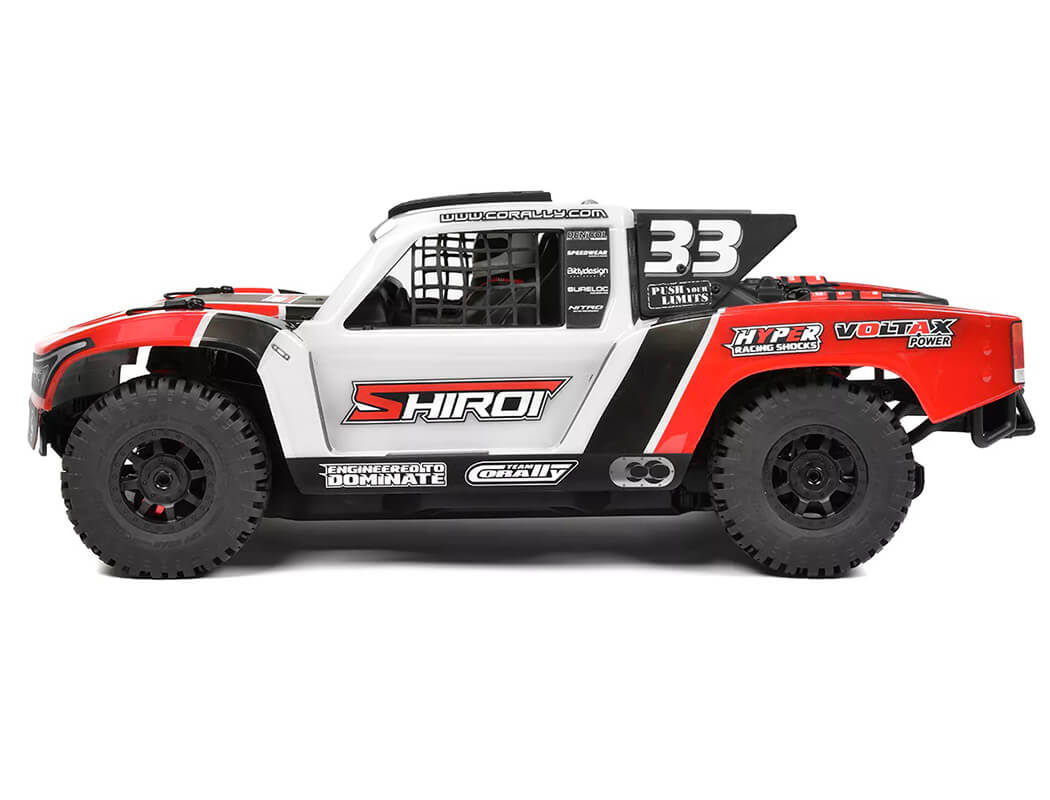CORALLY SHIROI XP6 BRUSHLESS SHORT COURSE TRUCK RTR - RED