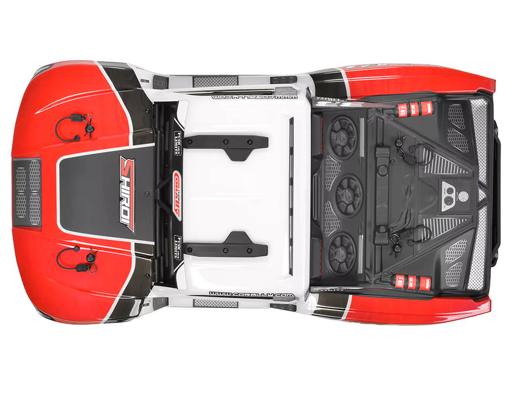 CORALLY SHIROI XP6 BRUSHLESS SHORT COURSE TRUCK RTR - RED