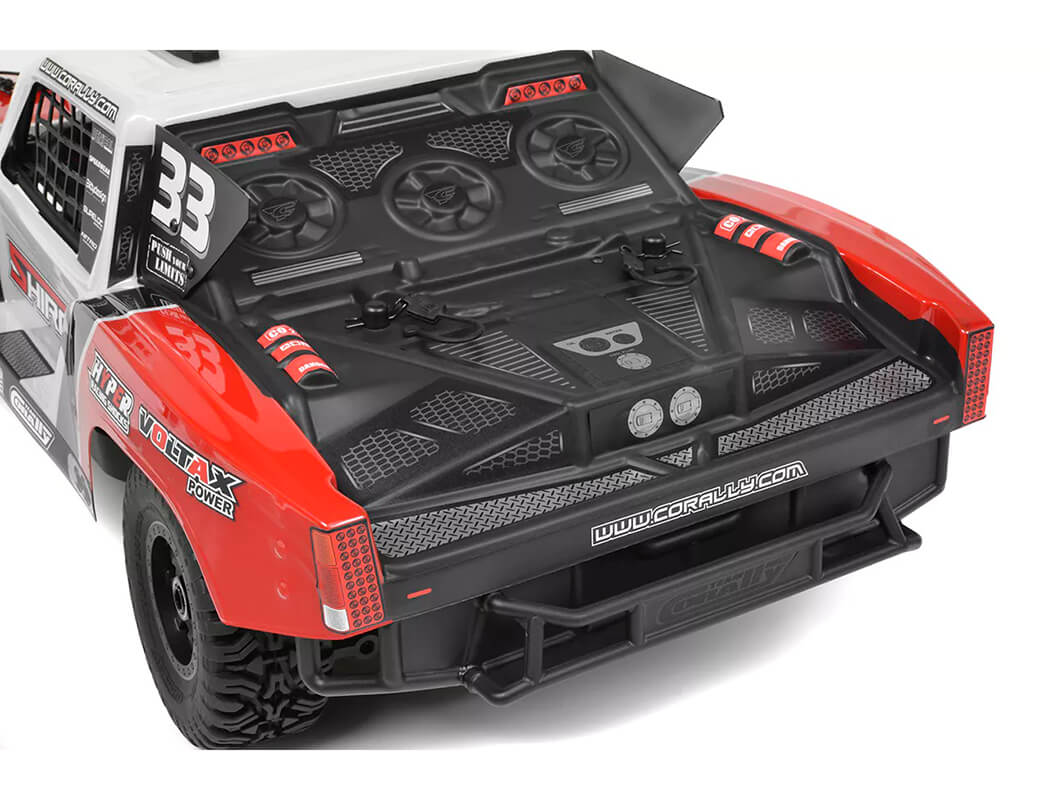 CORALLY SHIROI XP6 BRUSHLESS SHORT COURSE TRUCK RTR - RED