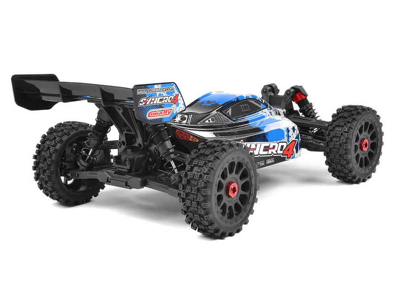 CORALLY SYNCRO-4 BRUSHLESS 4S BASHER BUGGY RTR - BLUE