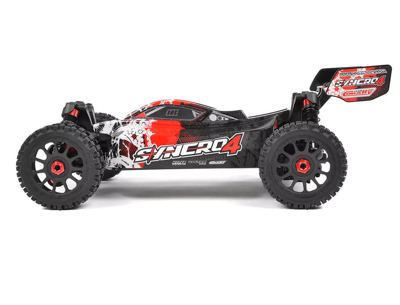 CORALLY SYNCRO-4 BRUSHLESS 4S BASHER BUGGY RTR - RED