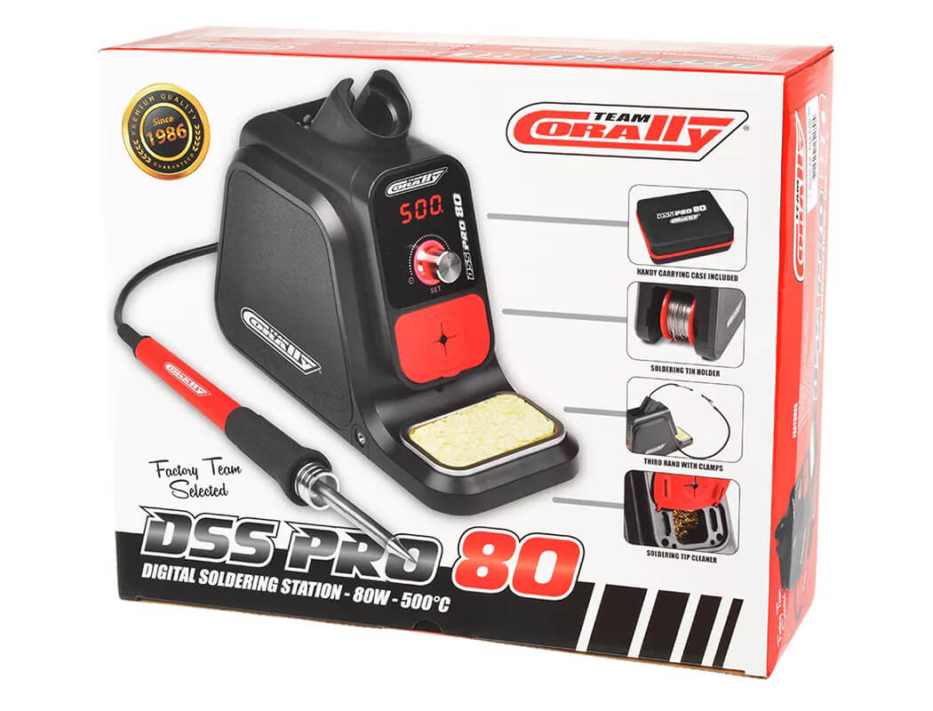 CORALLY DSS PRO 80W DIGITAL SOLDERING STATION UK PLUG