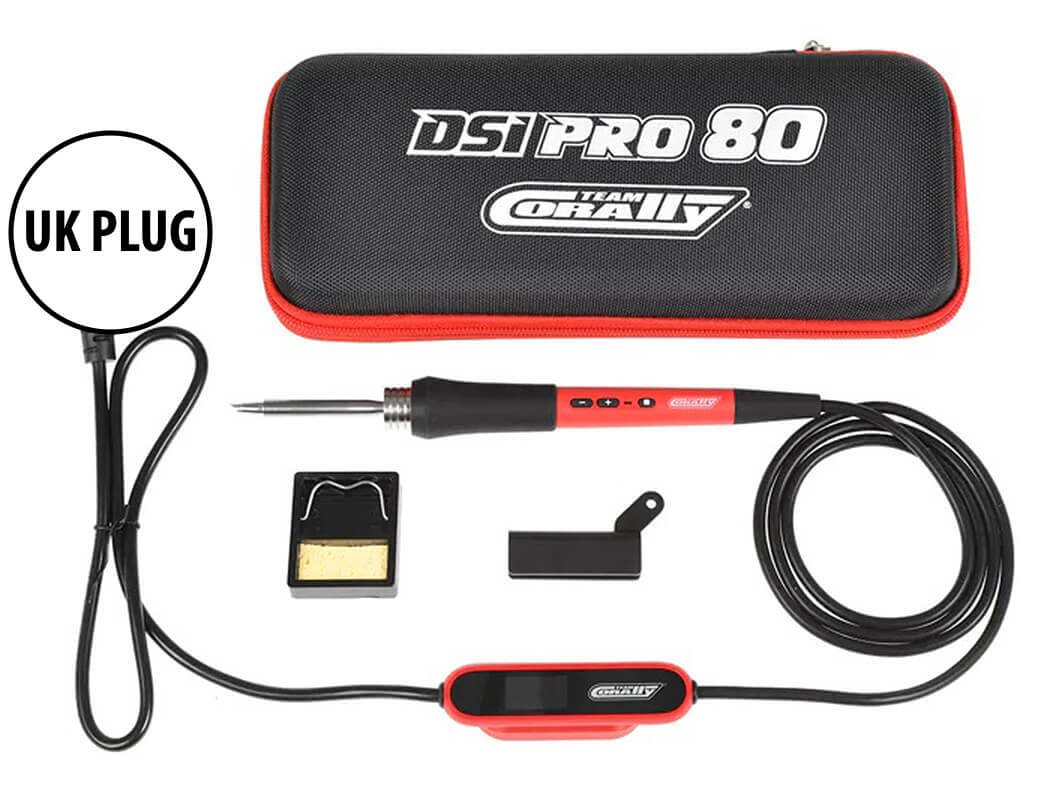 CORALLY DSI PRO 80W DIGITAL SOLDERING IRON UK PLUG