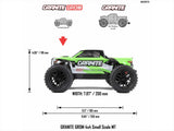 Arrma Granite GROM 4wd MT 1/18 RTR Mega with Lipo Batt/USB Charger - Green