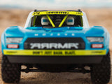 ARRMA MOJAVE GROM MEGA 380 Brushed 4X4 Small Scale Desert Truck RT - Blue/Green -