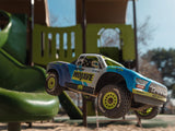 ARRMA MOJAVE GROM MEGA 380 Brushed 4X4 Small Scale Desert Truck RT - Blue/Green -