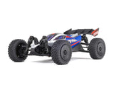 Arrma 1/18 Typhon GROM 4wd Smart RTR with Lipo Batt/USB Charger - Blue/Silver