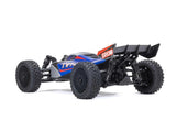 Arrma 1/18 Typhon GROM 4wd Smart RTR with Lipo Batt/USB Charger - Blue/Silver