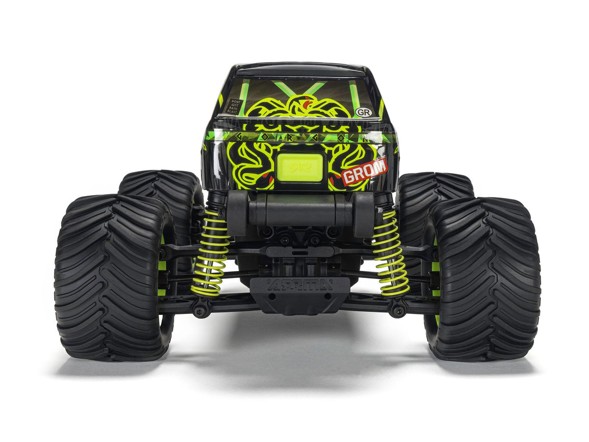 ARRMA 1/16 QUAKE GROM 4X4 RTR Monster Truck Yellow - For Pre Order - Expected Late November