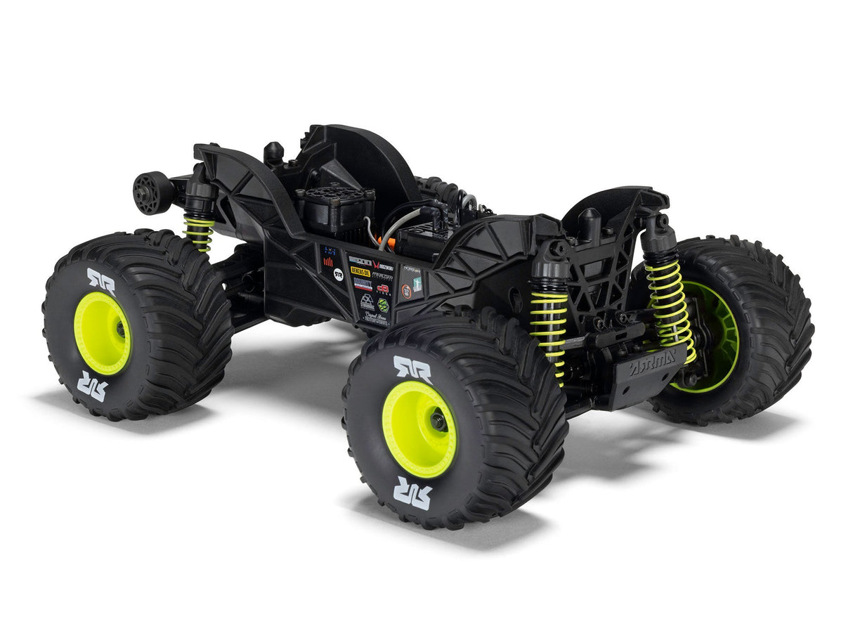 ARRMA 1/16 QUAKE GROM 4X4 RTR Monster Truck Yellow - For Pre Order - Expected Late November