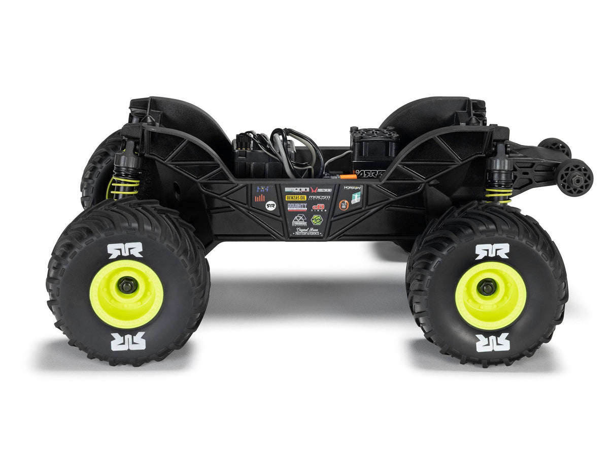 ARRMA 1/16 QUAKE GROM 4X4 RTR Monster Truck Yellow - For Pre Order - Expected Late November