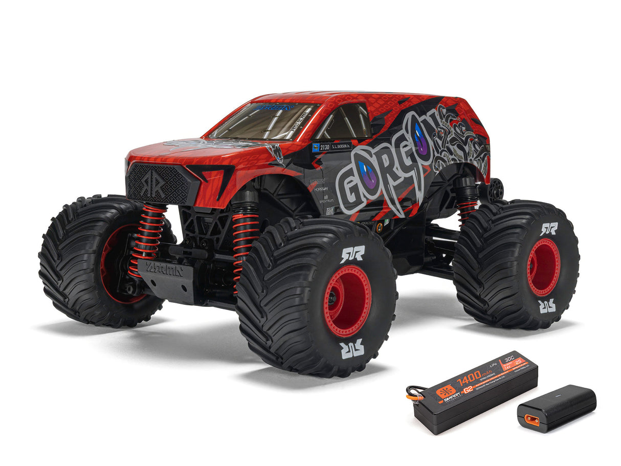 ARRMA 1/16 QUAKE GROM 4X4 RTR Monster Truck Red - For Pre Order - Expected Late November
