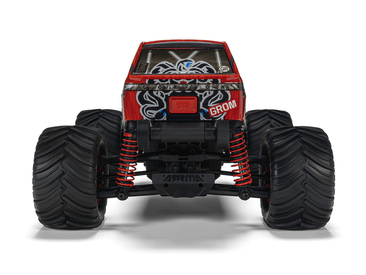 ARRMA 1/16 QUAKE GROM 4X4 RTR Monster Truck Red - For Pre Order - Expected Late November