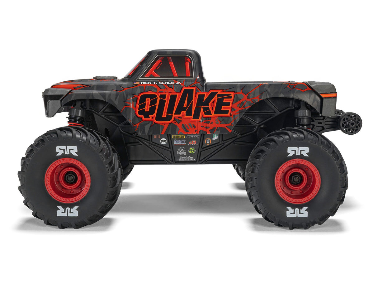 ARRMA 1/16 QUAKE GROM 4X4 RTR Monster Truck Red