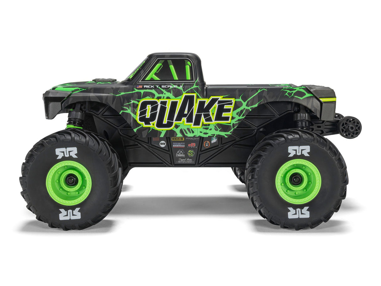 ARRMA 1/16 QUAKE GROM 4X4 RTR Monster Truck Green  - For Pre Order - Expected Late November