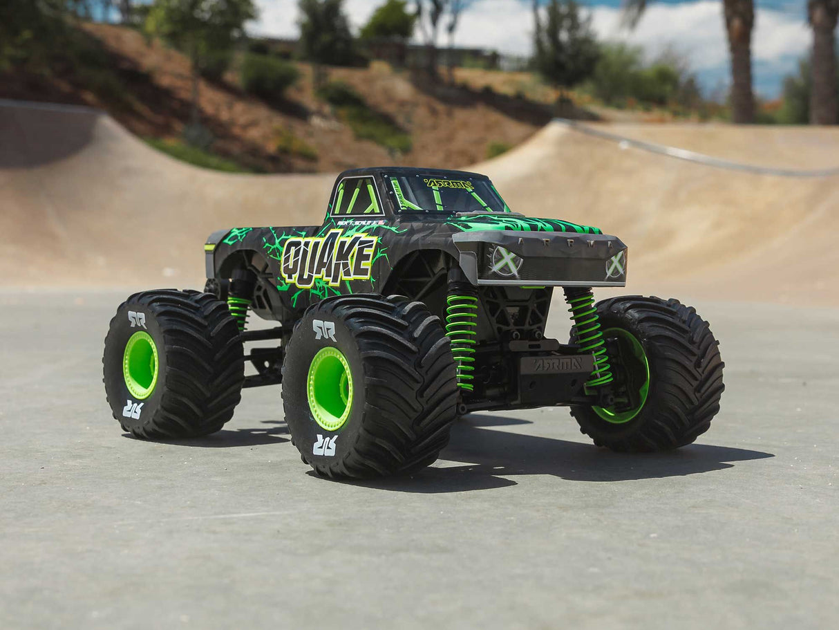 ARRMA 1/16 QUAKE GROM 4X4 RTR Monster Truck Green  - For Pre Order - Expected Late November