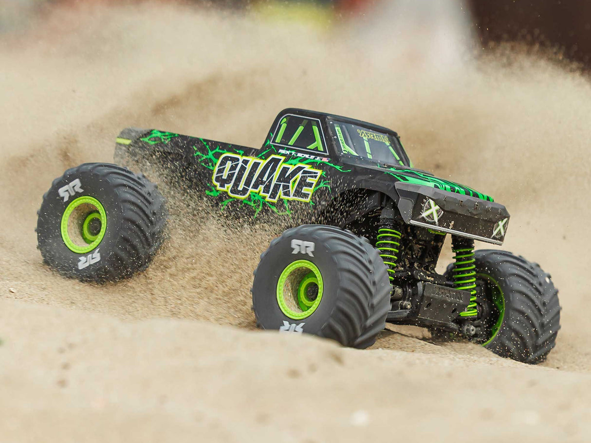 ARRMA 1/16 QUAKE GROM 4X4 RTR Monster Truck Green  - For Pre Order - Expected Late November