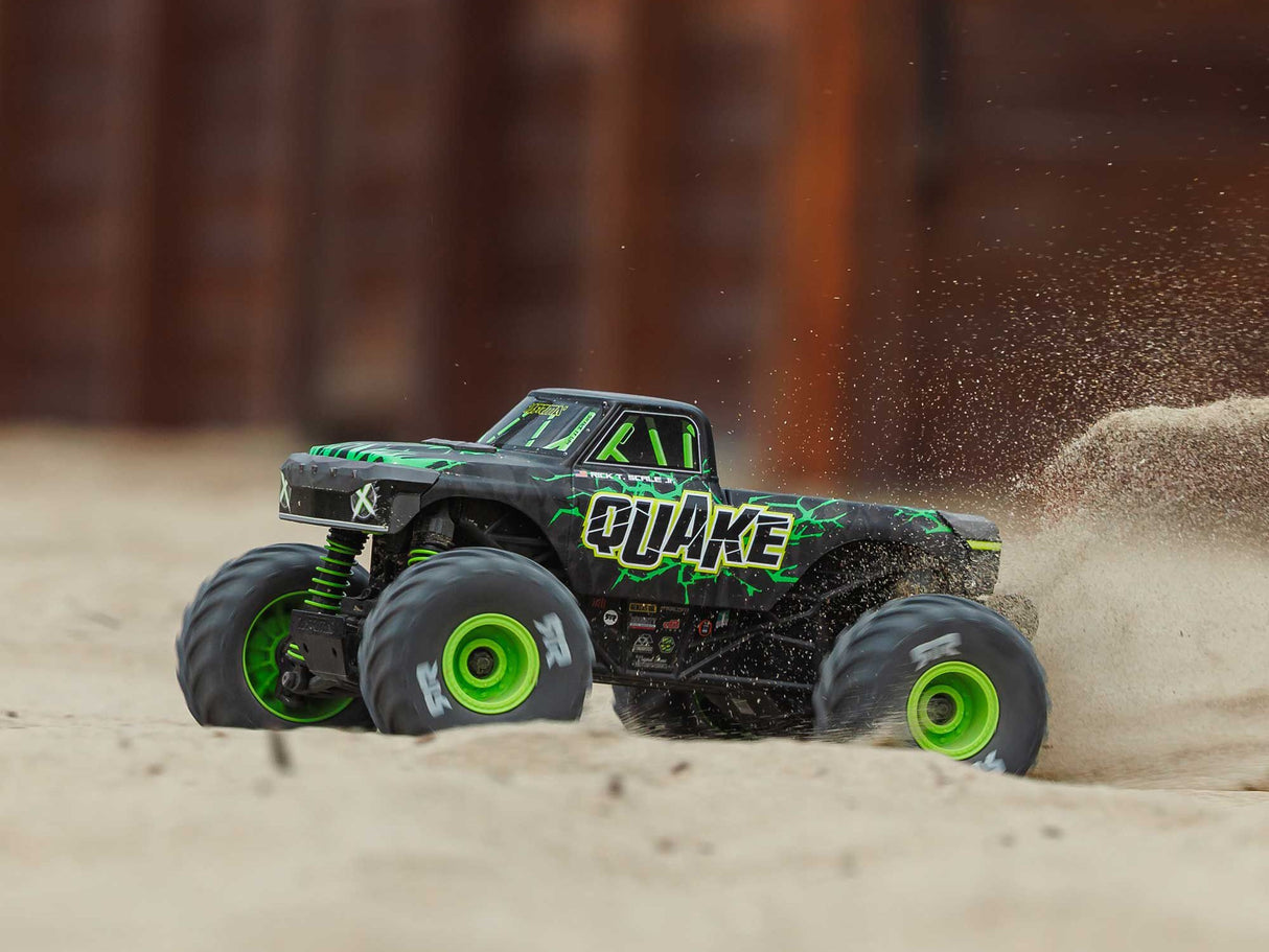ARRMA 1/16 QUAKE GROM 4X4 RTR Monster Truck Green  - For Pre Order - Expected Late November